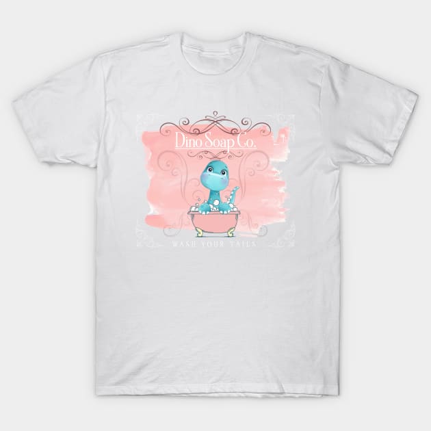 Dino Soap Co T-Shirt by LeesaMay